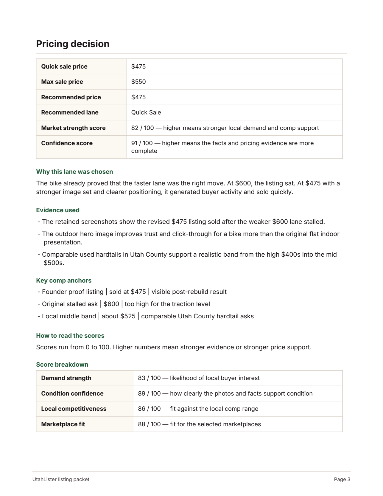 Listing Package Page 3
